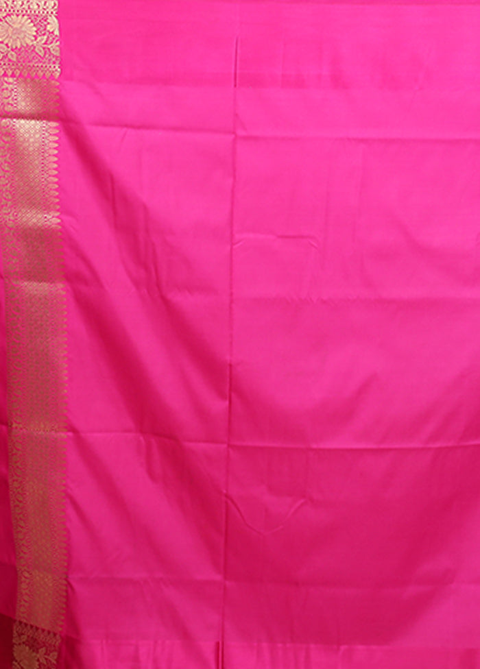 Cream Uppada Silk Saree With Blouse Piece