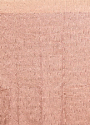 Pink Tissue Silk Saree With Blouse Piece