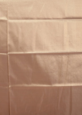 Cream Tissue Silk Saree With Blouse Piece