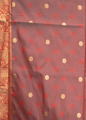Green Dupion Silk Saree With Blouse Piece