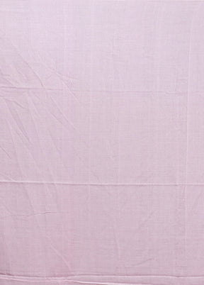 Pink Matka Silk Saree With Blouse Piece
