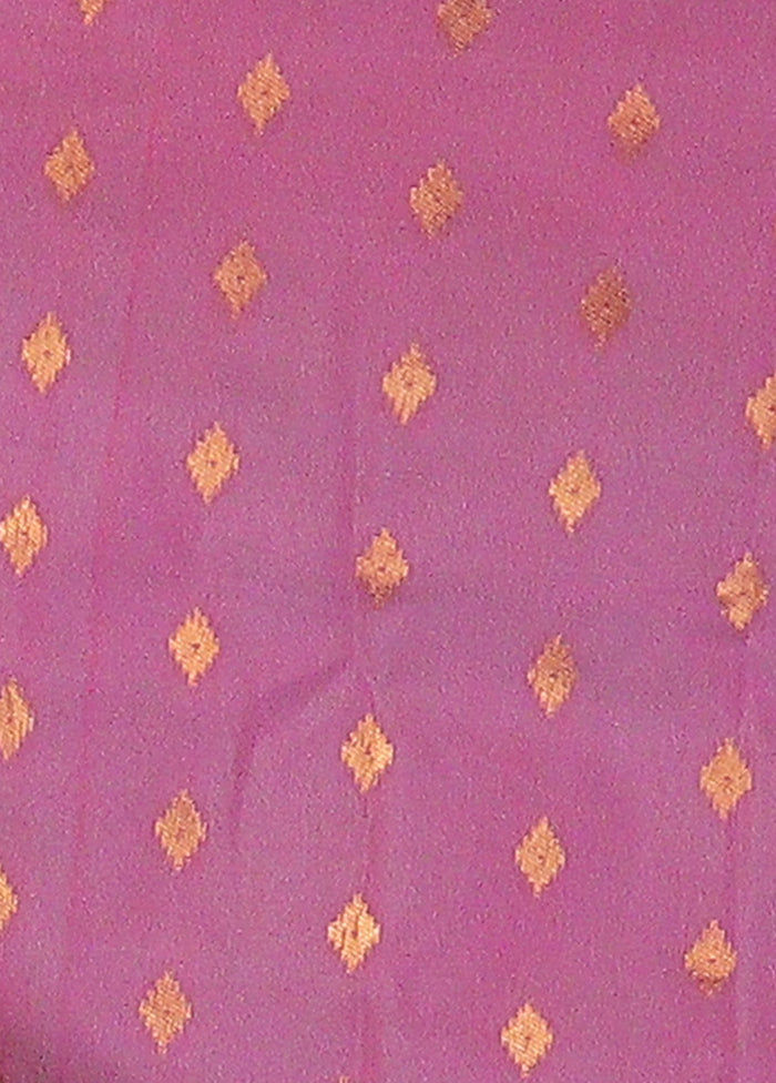 Green Dupion Silk Saree With Blouse Piece