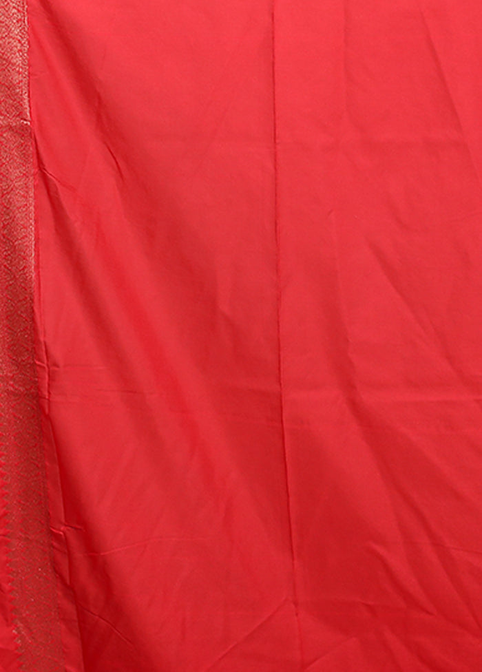 Pink Georgette Saree With Blouse Piece