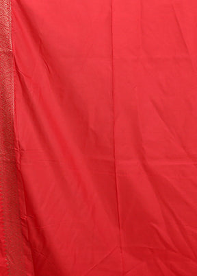 Pink Georgette Saree With Blouse Piece