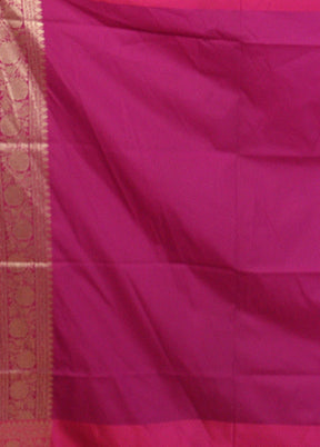 Yellow Tissue Silk Saree With Blouse Piece