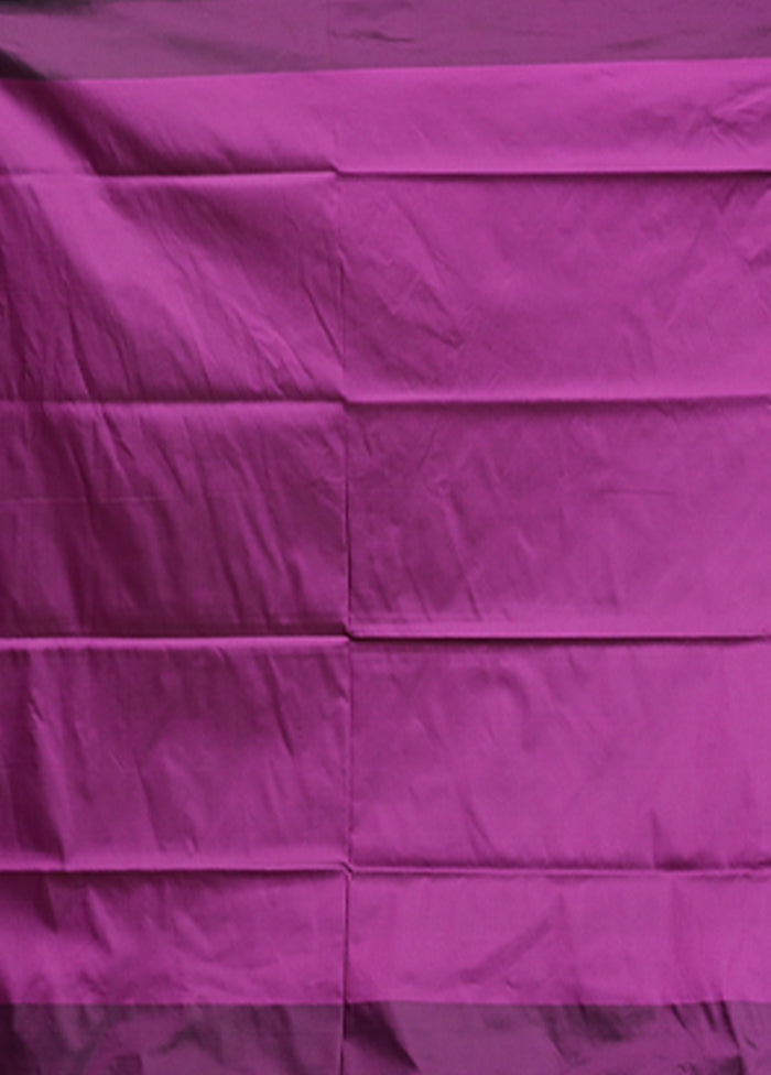 Black Banarasi Silk Saree With Blouse Piece