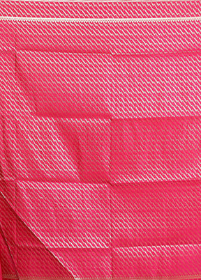 Purple Banarasi Silk Saree With Blouse Piece