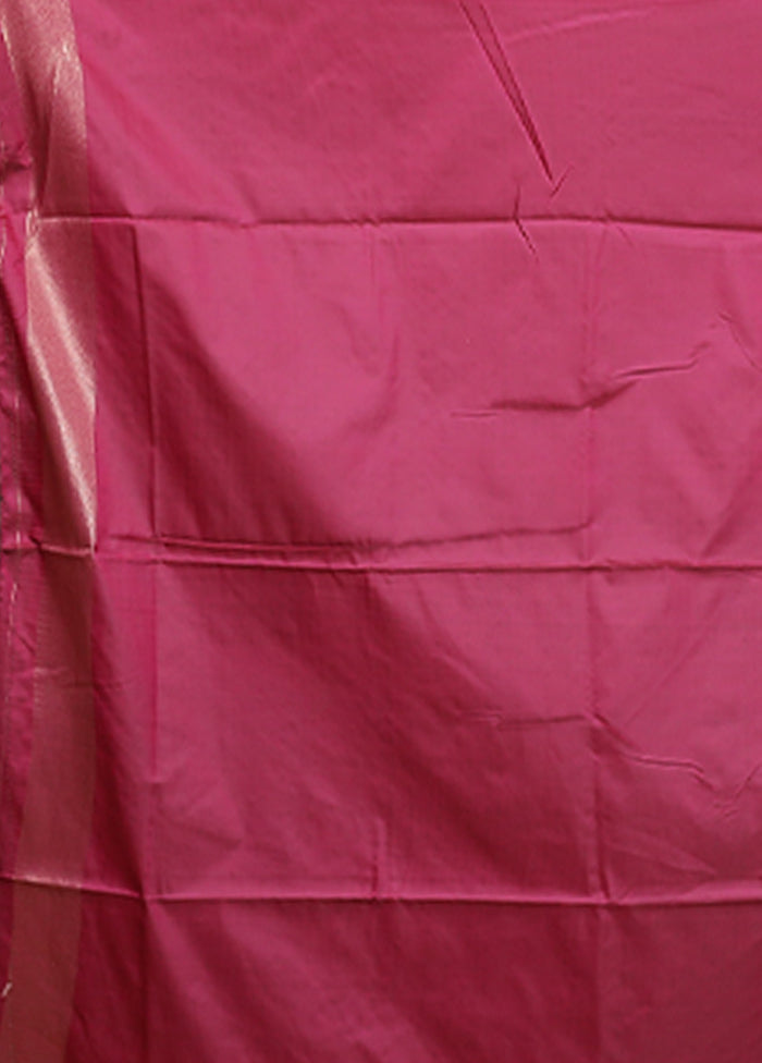 Black Dupion Silk Saree With Blouse Piece