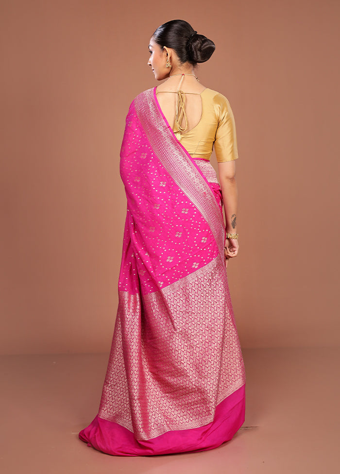 Purple Dupion Silk Saree With Blouse Piece