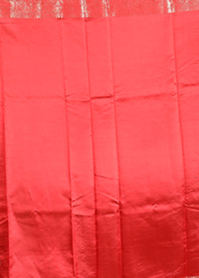 Cream Handloom Dupion Pure Silk Saree With Blouse Piece