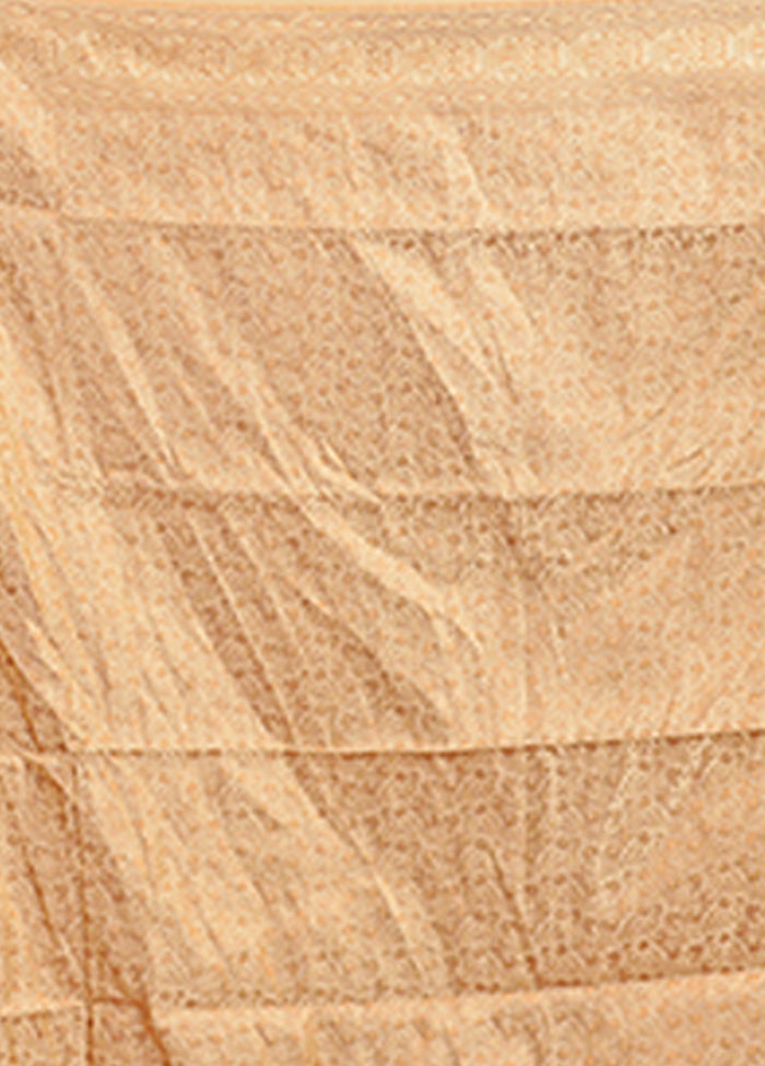 Pink Handloom Jamewar Pure Silk Saree With Blouse Piece