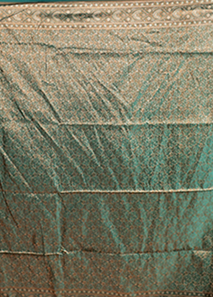 Pink Handloom Jamewar Pure Silk Saree With Blouse Piece