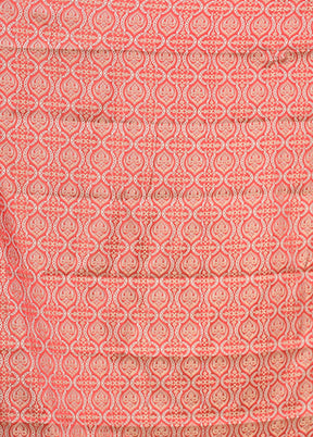 Cream Kanjivaram Silk Saree With Blouse Piece