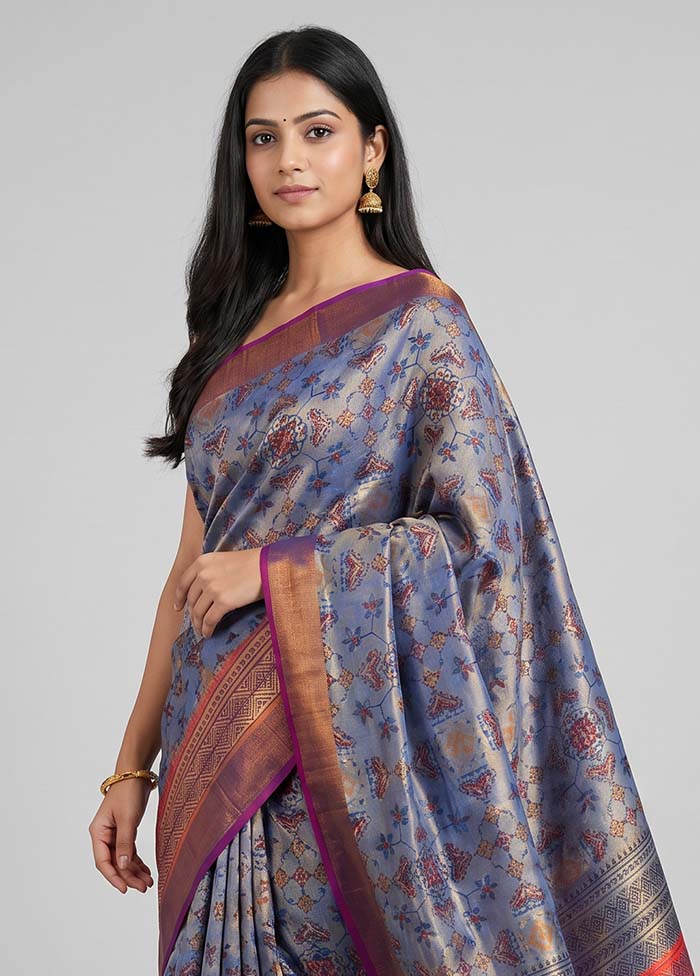 Black Georgette Saree With Blouse Piece