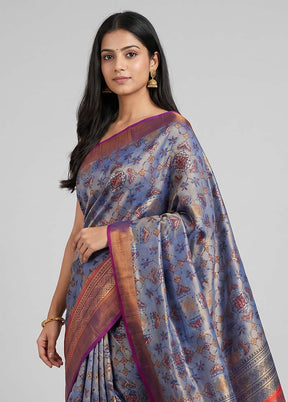 Black Georgette Saree With Blouse Piece