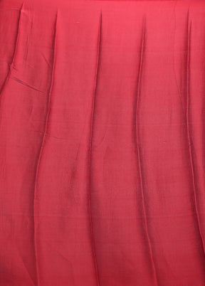 Pink Georgette Saree With Blouse Piece