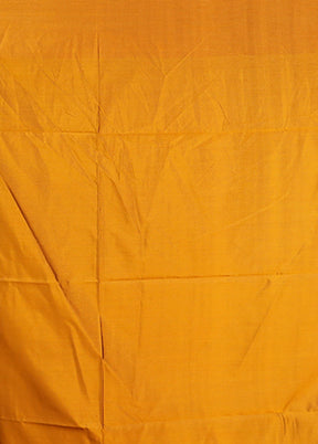 Purple Kanjivaram Silk Saree With Blouse Piece