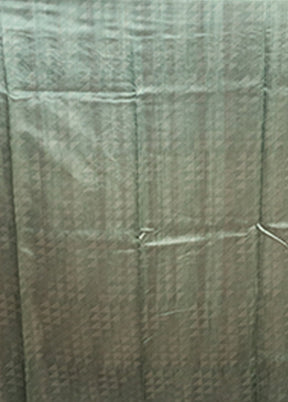 Green Tussar Silk Saree With Blouse Piece