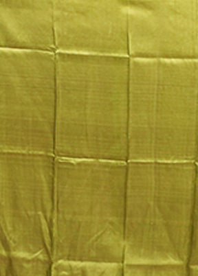 Cream Printed Silk Saree Without Blouse Piece