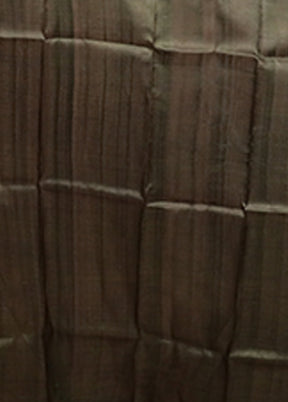 Cream Printed Pure Silk Saree Without Blouse Piece