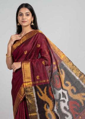 Multicolor Cotton Saree With Blouse Piece