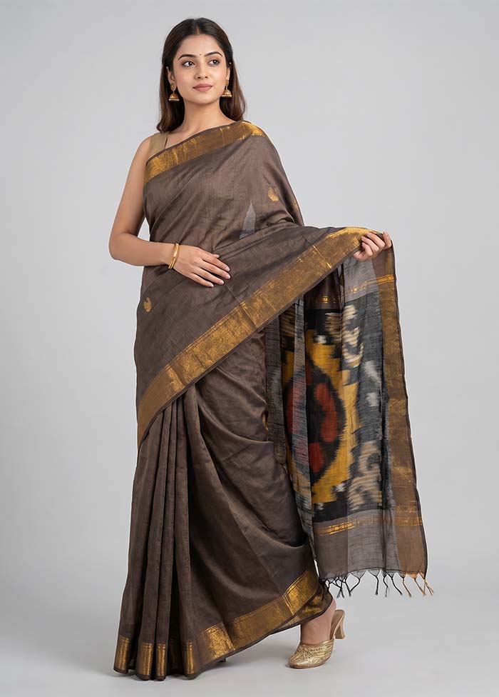 Multicolor Cotton Saree With Blouse Piece