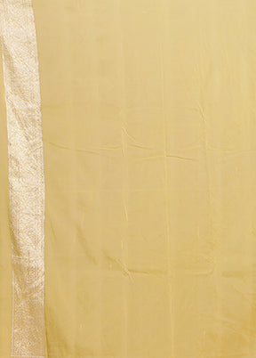 Pink Handloom Pure Georgette Saree With Blouse Piece