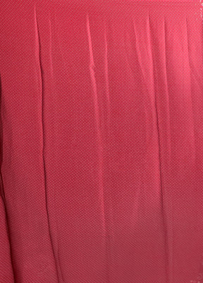 Red Printed Silk Saree With Blouse Piece