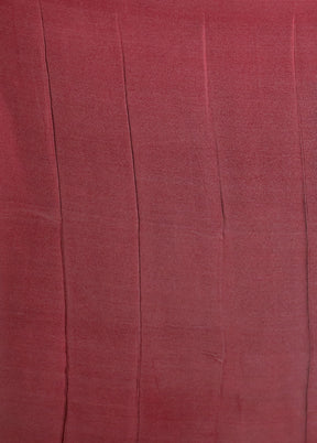 Black Printed Silk Saree With Blouse Piece