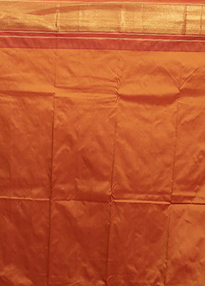 Pink Kanjivaram Silk Saree With Blouse Piece