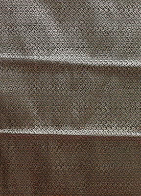 Green Banarasi Silk Saree With Blouse Piece