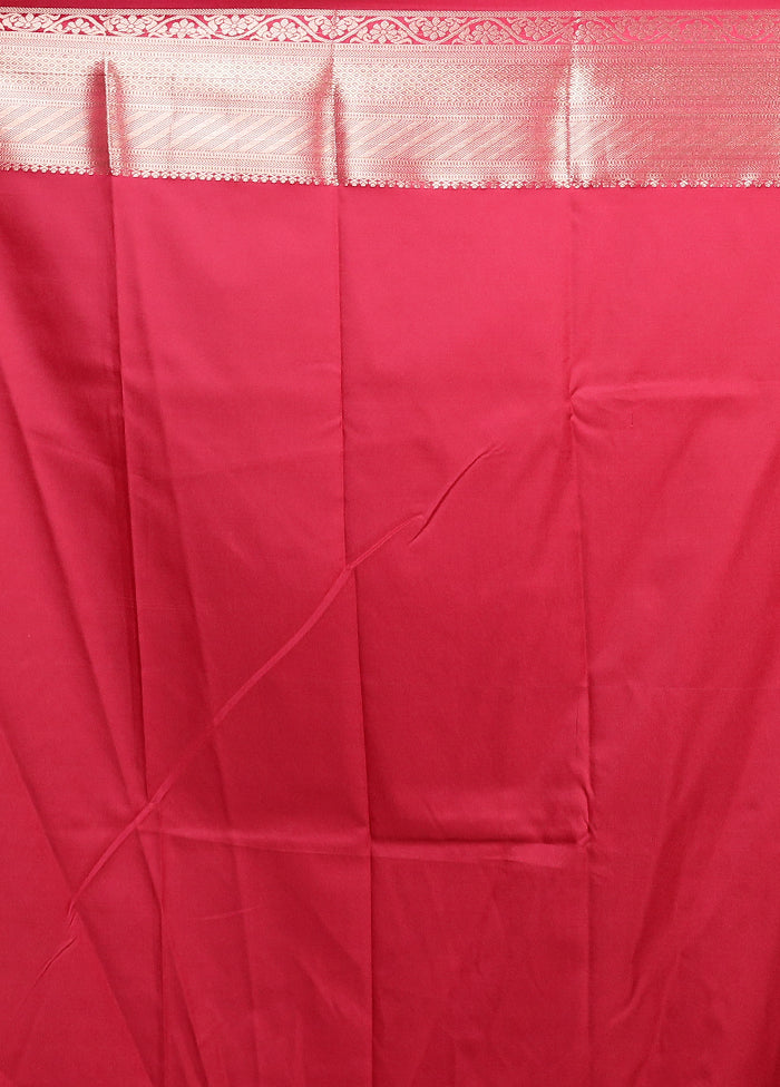 Blue Kanjivaram Silk Saree With Blouse Piece