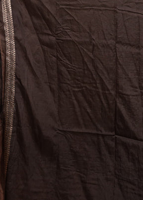 Black Georgette Saree With Blouse Piece