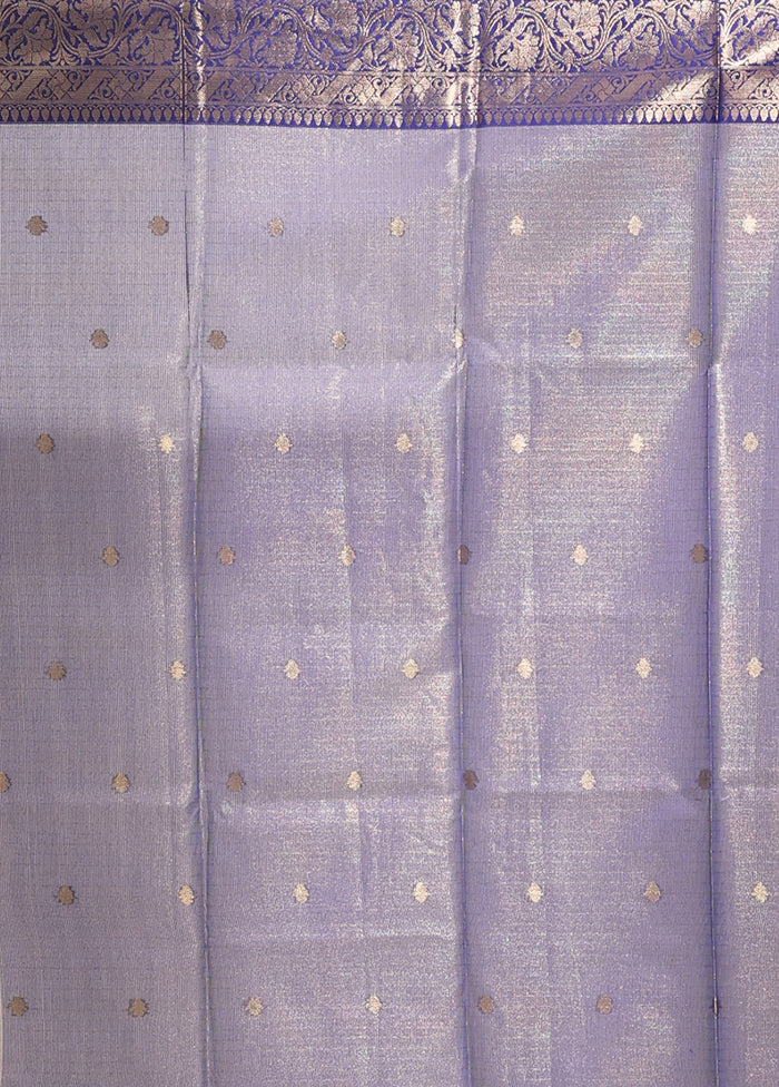 Gold Tissue Silk Saree With Blouse Piece