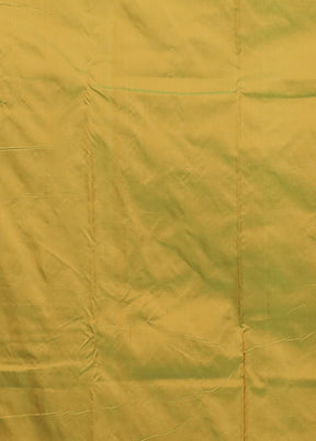 Green Kanjivaram Silk Saree With Blouse Piece