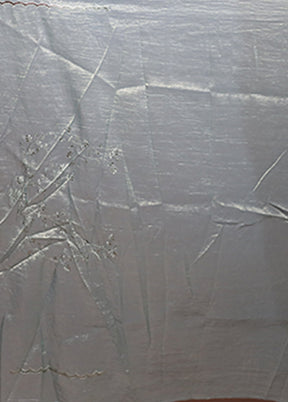 Green Tissue Silk Saree With Blouse Piece