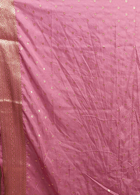 Purple Georgette Saree With Blouse Piece