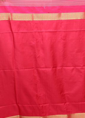Green Kanjivaram Silk Saree With Blouse Piece