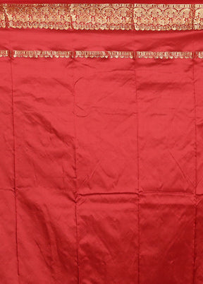 Cream Handloom Kanjivaram Pure Silk Saree With Blouse Piece