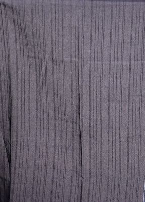 Blue Dupion Silk Saree With Blouse Piece