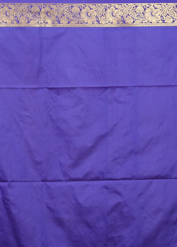 Pink Kanjivaram Silk Saree With Blouse Piece