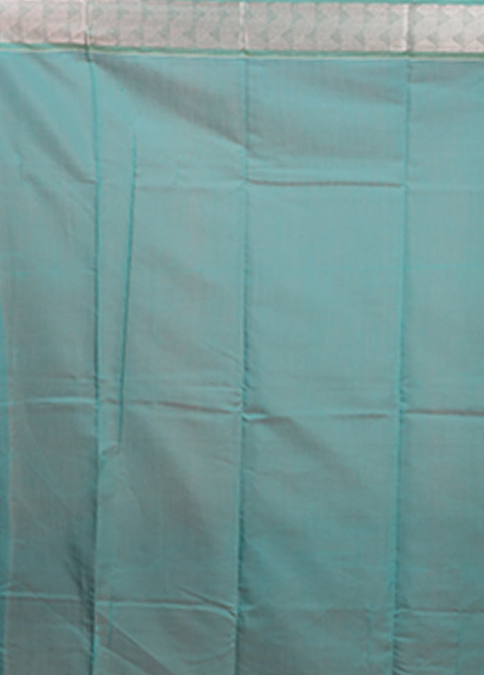 Pink Pure Cotton Saree With Blouse Piece