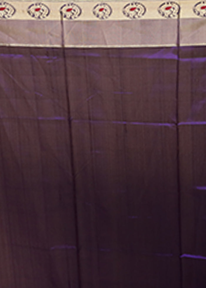 Green Handloom Pure Cotton Saree With Blouse Piece