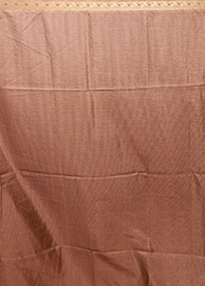 Yellow Tussar Silk Saree With Blouse Piece