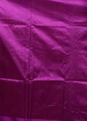 Pink Handloom Katan Pure Silk Saree With Blouse Piece