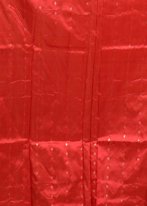 Green Handloom Katan Pure Silk Saree With Blouse Piece