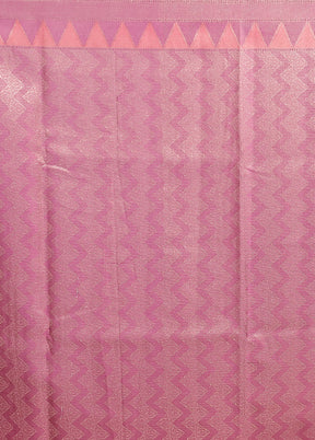 Cream Kora Silk Saree With Blouse Piece