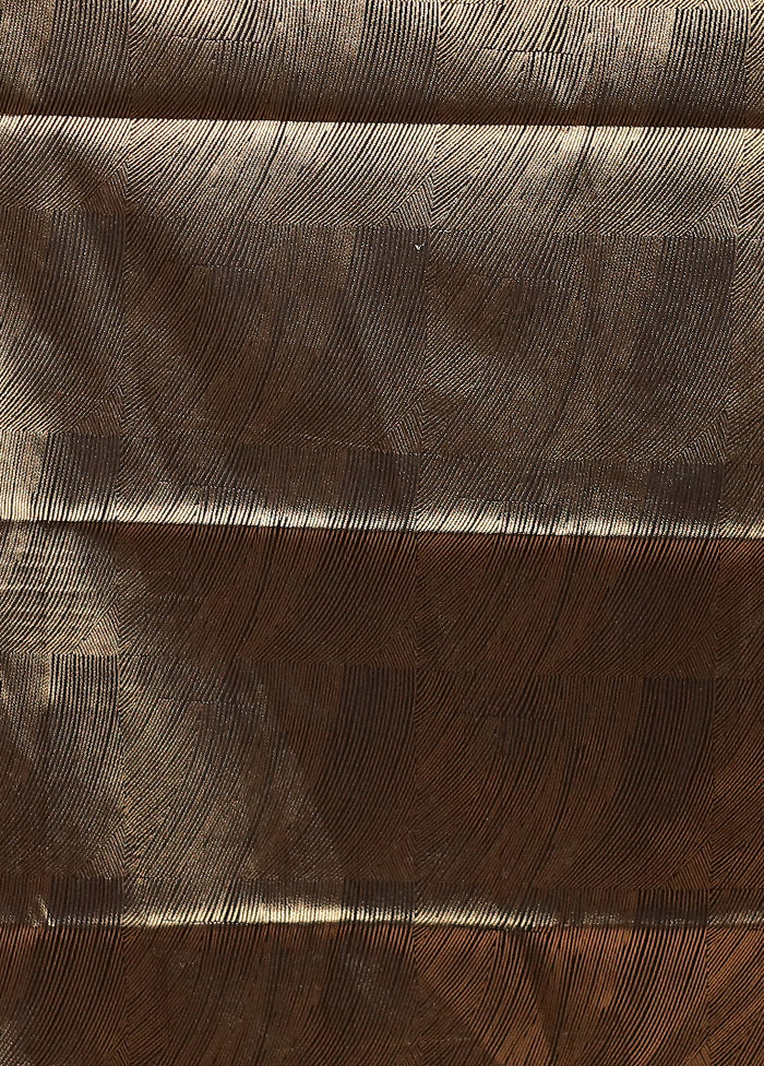 Black Dupion Silk Saree With Blouse Piece