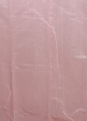 Pink Jamdani Cotton Saree Without Blouse Piece