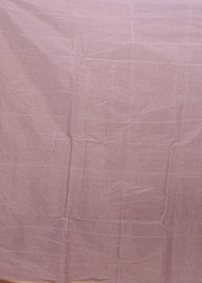 Pink Kora Silk Saree With Blouse Piece